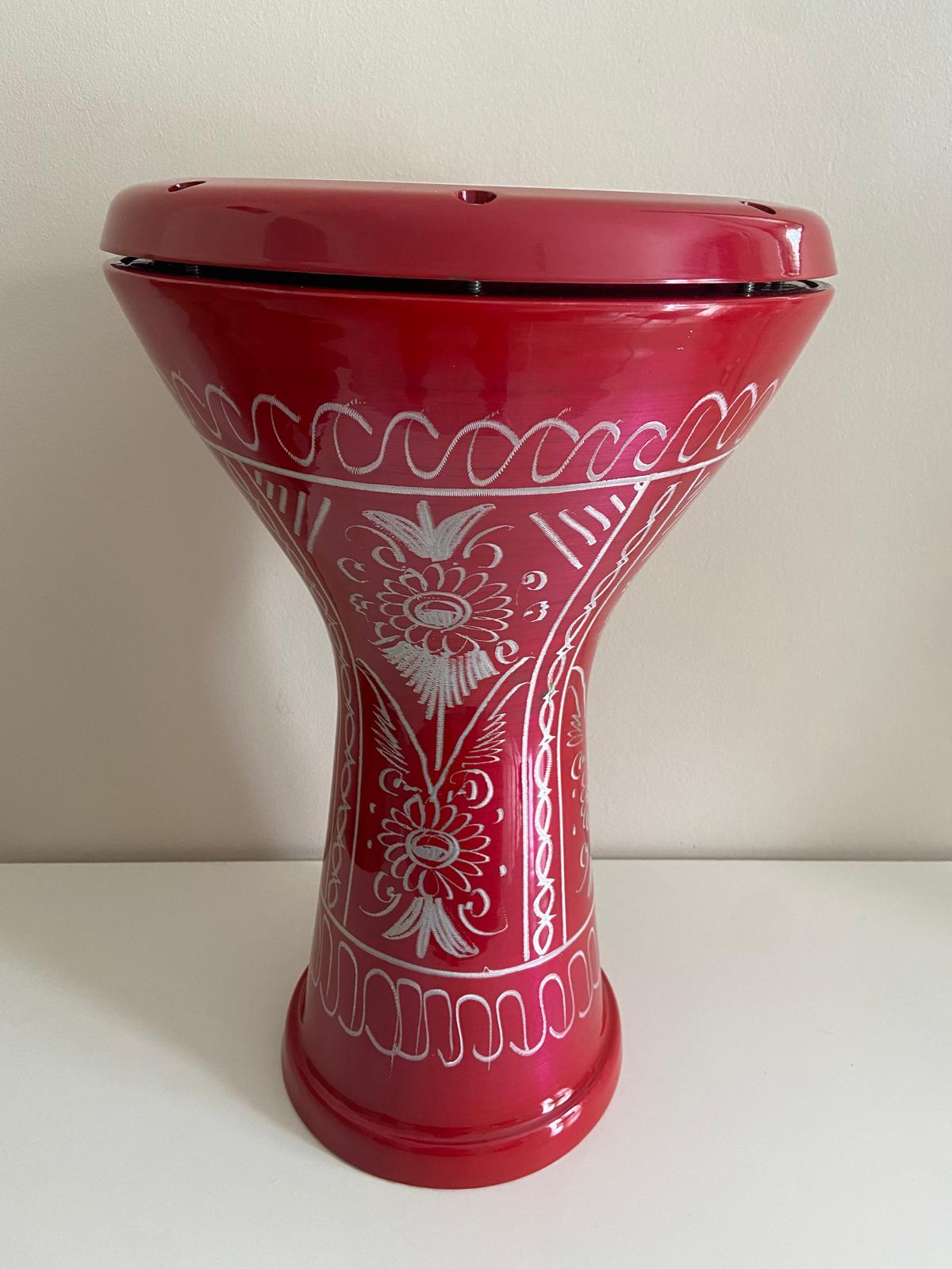 Darbuka Egyptien Rouge