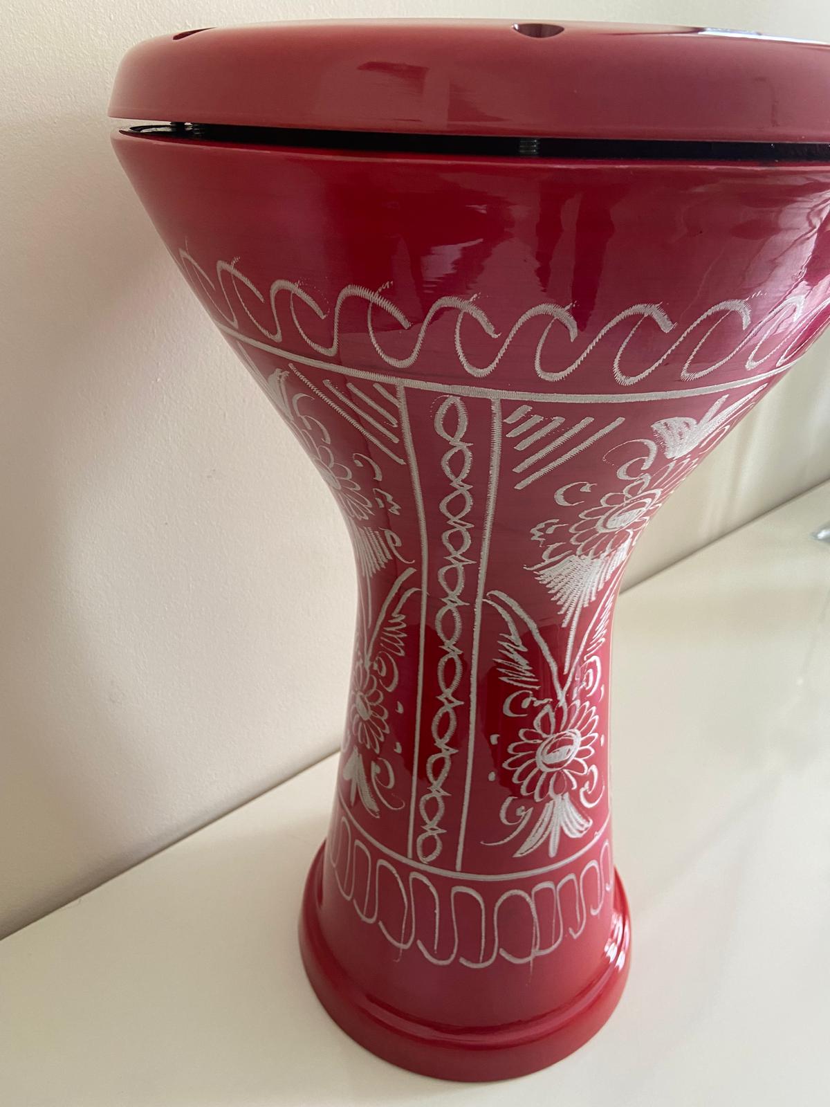 Darbuka Egyptien Rouge